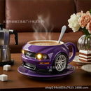 Mustang Horse Stainless Steel Coffee Mug – Durable Resin-Coated Cup for Office, Home & Gift Use