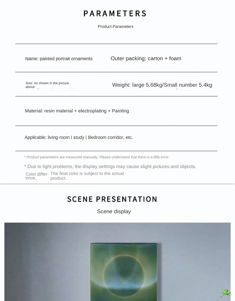 Decorati Abstract Goddess Statue – Half Body Electroplated Figurine for Home & Tabletop Decor