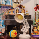 Creative Cartoon 2025 Lamp Room Decor 613PCS Building Set Toy for Home Living Girls Boys Christmas Gifts