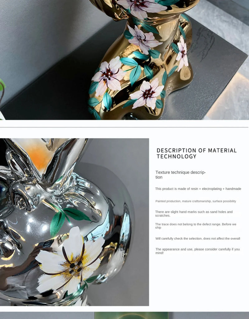 Decorati Abstract Goddess Statue – Half Body Electroplated Figurine for Home & Tabletop Decor