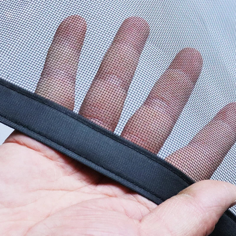 Custom Size Magnetic Door Screen – Automatic Closing Mosquito Net Curtain for Home & Kitchen