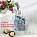 10Pcs/lot Easter Bunny Rabbit Bags Ears Velvet Bag Gift Box Sugar Box Wedding Candy Box Creative Cute Easter Decor Mixed Colour