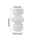 Nordic Glass Vase Flower Bottle Arrangement Container Hydroponics Plant Bottle Desktop Ornament Home Decor Accessory