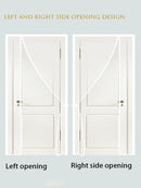 White Magnetic Screen Door – Mosquito Proof Diamond Mesh Curtain with Self-Adhesive Design