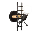 Modern Wall Sconce Climbing Man – Creative Industrial Wall Lamp for Kids Room, Bedroom, Hallway Interior Lighting