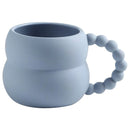 Cute Creative Ceramic Coffee Mug in Handmade Nordic Design 250ml for Breakfast Milk Cup Home Decor Art and as Gifts