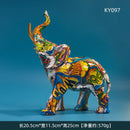 Creative Resin Bull Statue – Nordic Style Ox Figurine for Office Desk & Living Room Decor