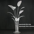 Stylish Wrought Iron Decoration of Banana Tree Leaf for Wedding Arch Stand Ceremony Aisle & Hotel Event Setup
