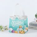 StoBag Easter Laminated Non Woven Tote Bags Easter Egg Hunting Party Reusable Eco-friendly Gift Wrapping Suppliy Wholesale 12pcs