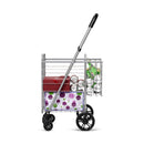 Heavy Duty Folding Utility Shopping Double Cart