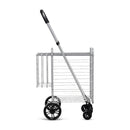 Heavy Duty Folding Utility Shopping Double Cart