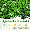 2 Pieces 15.7 Inch Artificial Boxwood Topiary Ball Tree Set