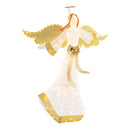5.2 Feet Christmas Pre-Lit Angel with Halo Wings and 180 Warm White LED Lights