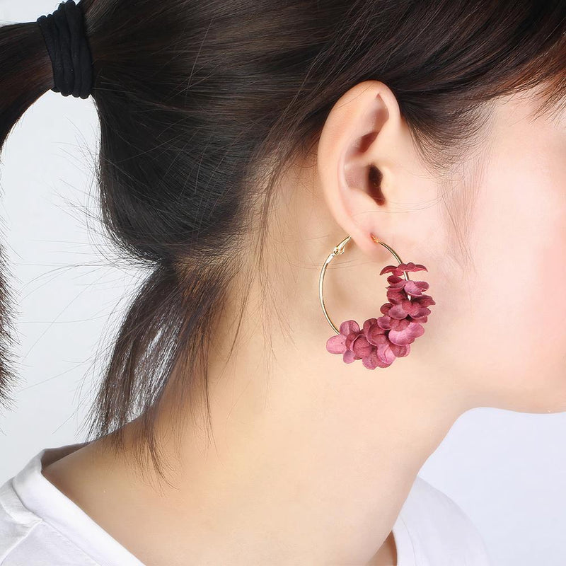 ClaudiaG Aussie -Rose Earrings