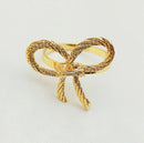 ClaudiaG Bow Napkin Ring Set