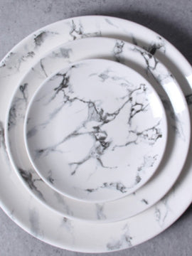 Marble Round Plate 10