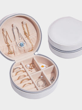 Round Jewelry Case