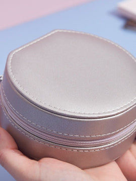 Round Jewelry Case
