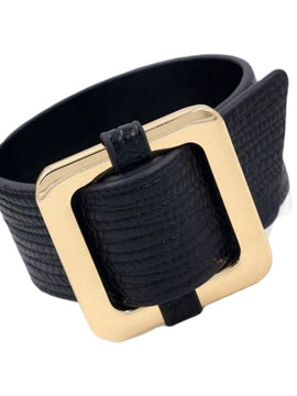 Square-Lock Bracelet -Black