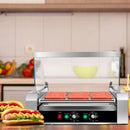 18 Hot Dog 7 Roller Grill Commercial Cooker