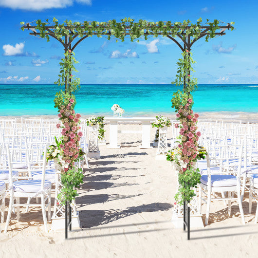 Grow and Flourish: All-in-One Garden Arbor and Raised Bed Bundle