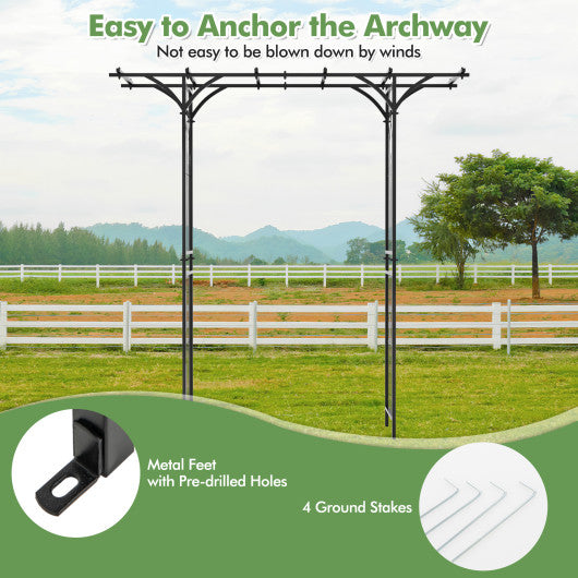 Grow and Flourish: All-in-One Garden Arbor and Raised Bed Bundle