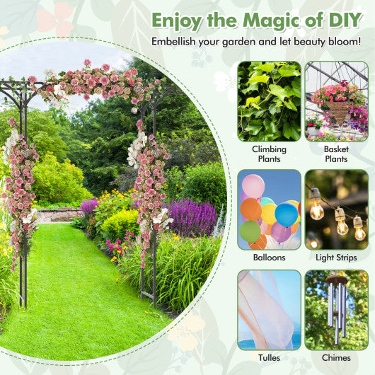 Grow and Flourish: All-in-One Garden Arbor and Raised Bed Bundle