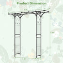 Grow and Flourish: All-in-One Garden Arbor and Raised Bed Bundle
