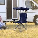 Portable Folding Camping Canopy Chairs with Cup Holder