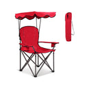 Portable Folding Camping Canopy Chairs with Cup Holder