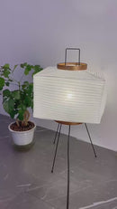 Japanese-Style Wabi-Sabi Noguchi Isamu Rice Paper Lamp For Living Room Or Study Room