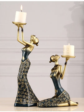 Candle Holder In European Retro Style For Home Decoration