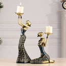 Candle Holder In European Retro Style For Home Decoration