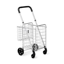 Heavy Duty Folding Utility Shopping Double Cart