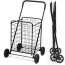 Heavy Duty Folding Utility Shopping Double Cart