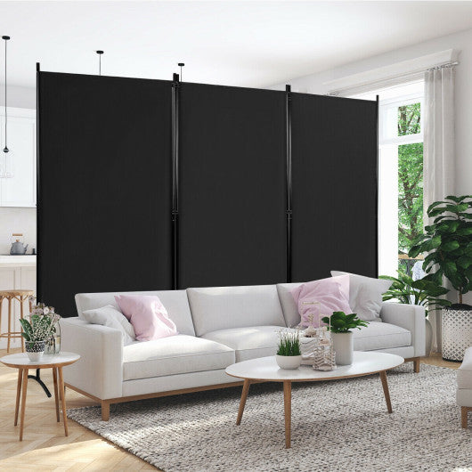 3 Panel Room Divider Folding Privacy Partition Screen for Office Room
