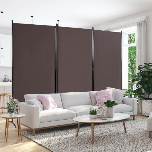 3 Panel Room Divider Folding Privacy Partition Screen for Office Room