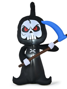 Inflatable 6 Feet Halloween Decorations With Built-In LED Lights