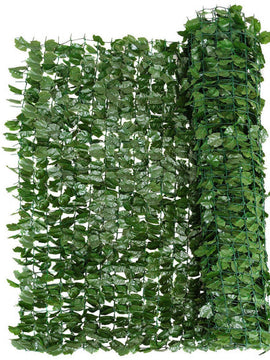 Faux Ivy Leaf Decorative Privacy Fence