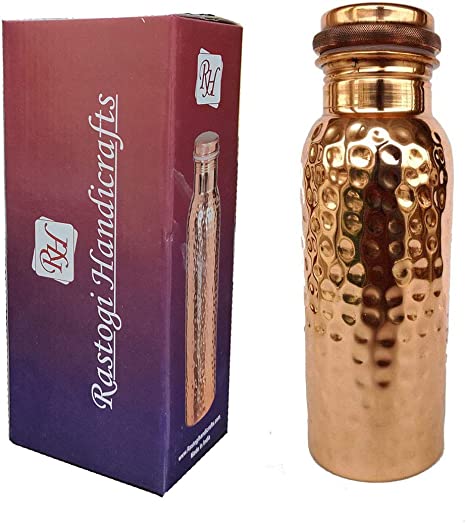 Shiny Bottle Copper Bottle With Capacity Of 16oz / 500 Ml For Storage Or Drinking Water