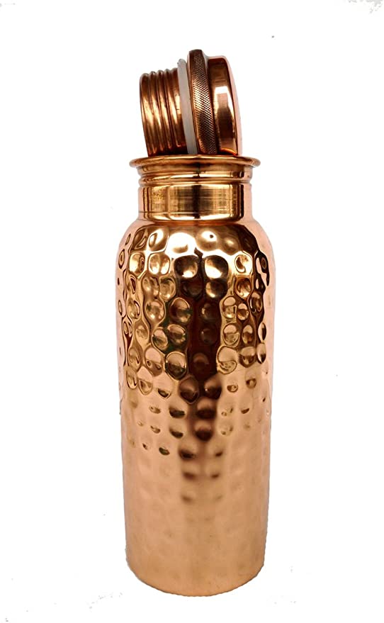 Shiny Bottle Copper Bottle With Capacity Of 16oz / 500 Ml For Storage Or Drinking Water