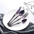 A Gold Dinnerware Of Stainless Steel Cutlery Set With Forks Knives Spoons For A Christmas Gift