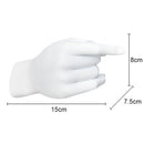 Clenched Fist Shaped Resin And Glass Wall Vase For Flower Arrangement In Your Living Room And Home Decoration