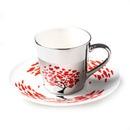 Picasso Mirror Coffee cup Ceramic Mug Cup and Saucer Set Fashion magazine/Allure Queen/Abstract female cup