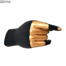 Clenched Fist Shaped Resin And Glass Wall Vase For Flower Arrangement In Your Living Room And Home Decoration