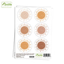 Boho Nordic Creative Sun Wall Stickers Or Decals For Nursery And Children's Room