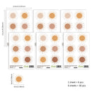 Boho Nordic Creative Sun Wall Stickers Or Decals For Nursery And Children's Room