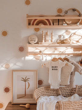 Boho Nordic Creative Sun Wall Stickers Or Decals For Nursery And Children's Room