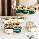 A Creative Nordic Ceramic Square Platter Snack Plate Can Make Your Dry Fruit Or Cake Plate, Nut Or Pastry Bowl Eyeful