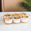 A Creative Nordic Ceramic Square Platter Snack Plate Can Make Your Dry Fruit Or Cake Plate, Nut Or Pastry Bowl Eyeful